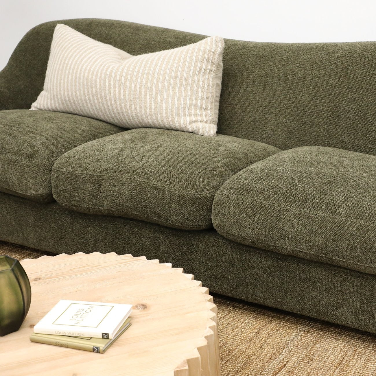 TEDDY SOFA OLIVE GREEN