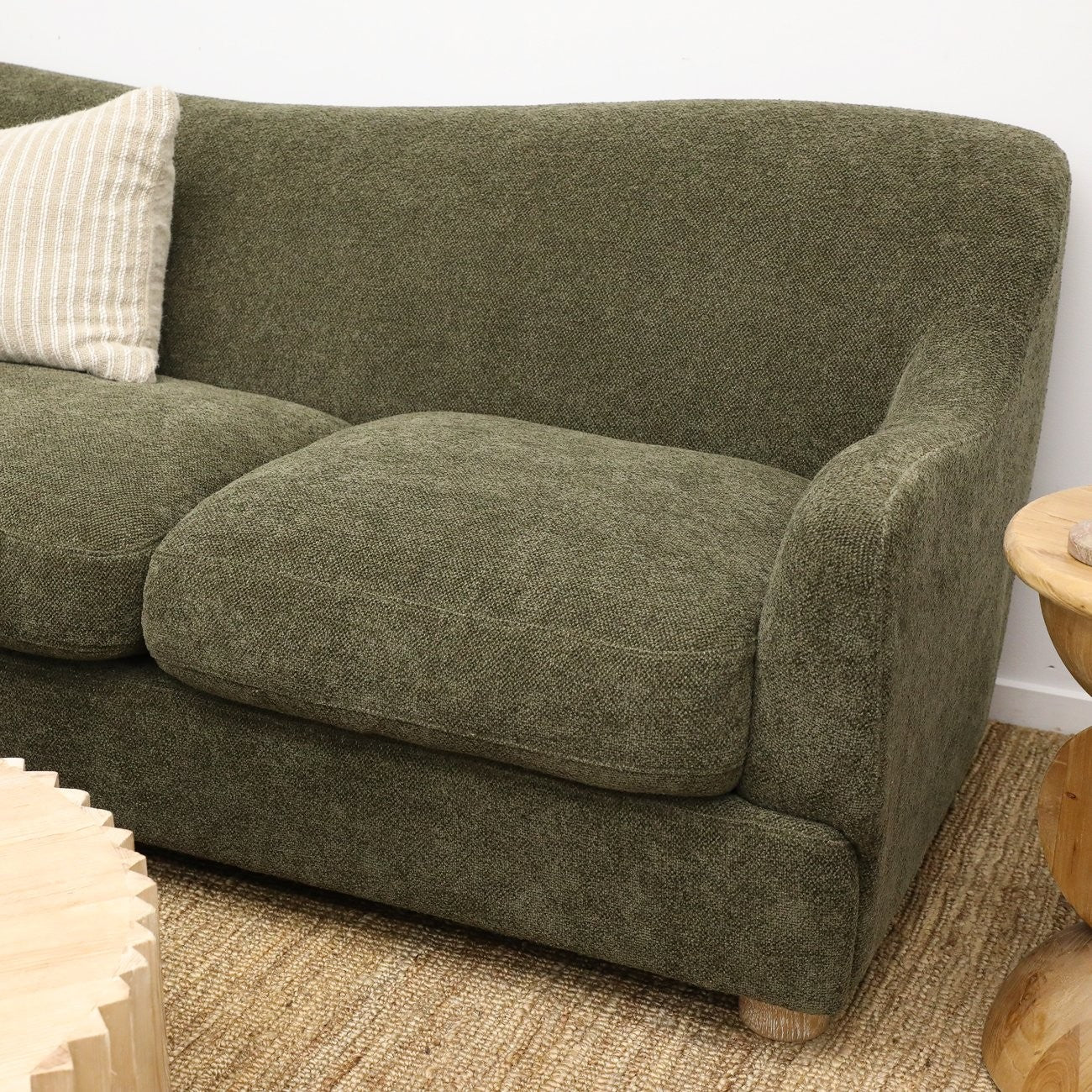 TEDDY SOFA OLIVE GREEN